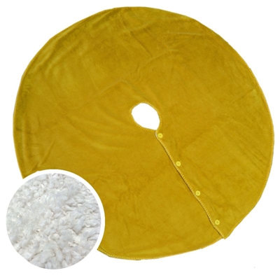 Unique Living Copcopri Base Albero Di Natale Coby 110 Cm Giallo Natale Decorazione