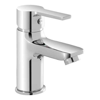 Rubinetto per Lavabo Cromato con Piletta Automatica