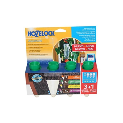 Hozelock Irrigatore Per Piante E Fiori Aquasolo Medio 4 Pz Giardinaggio