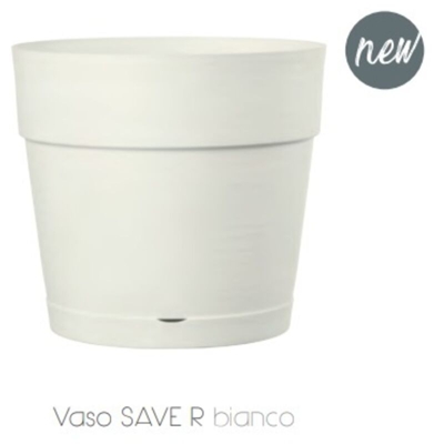 Vaso Save R 25Cm Fard Bianco Deroma