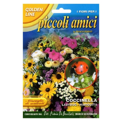 Bustina Miscuglio Di Fiori Per Coccinelle Orto Fiori Giardino Semi