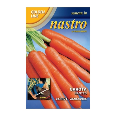 Bustina Nastro Semi Di Carota Nantes Orto Giardino Semi