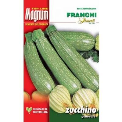 Semi Zucchino Genovese Busta Magnum Franchi Sementi