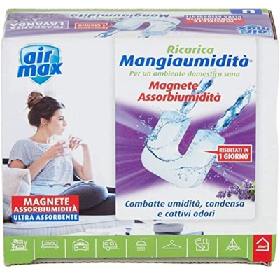 Airmax Ricarica Magnete 450Gr Lavanda Per Modello Ambiance Accessori Casa Fai Da Te