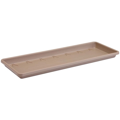 Sottovaso Per Fioriera Barcelona Trough Saucer 40Cm Taupe Elho