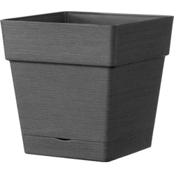 Vaso Quadrato Save R 17Cm Antracite Deroma precio