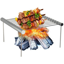 Griglia pieghevole argento precio
