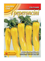 SEMENTI DI PEPERONCINO GIALLO PICCANTE HOT WAX orto giardino semi seeds en oferta