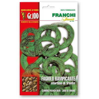 Scatola Semi Di Fagiolo Rampicante Stortino Di Trento Orto Giardino Semi