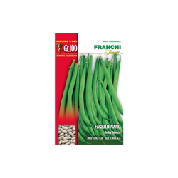 Busta Semi Di Fagiolo Nano Boby Bianco 100 Gr Orto Giardino Semi características