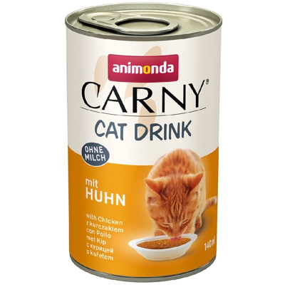 Animonda Carny Cat Drink 8 x 140 ml - Mix: Polo e Tonno