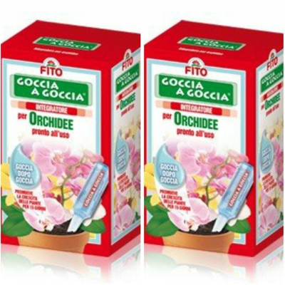 Concime per orchidee liquido Fito 2 confezioni con 6 fiale cad.