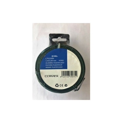 Filo Plastificato Verde 1,6 / 2,8 Mm X 10M. 39073