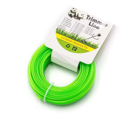vhbw filo trimmer falciante diametro 2,4mm per rasaerba decespugliatore - 15 metri, verde, in nylon, resistente - filo di ricambio per tagliaerba en oferta