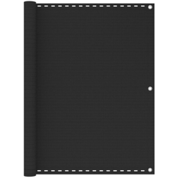 vidaXL Paravento da Balcone Antracite 120x400 cm in HDPE - Antracite precio