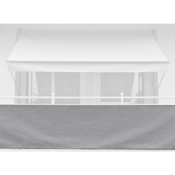 Paravista per balcone Design Style granito, 90 cm, lunghezza: 8 metro - Angerer precio