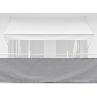 Paravista per balcone Design Style granito, 90 cm, lunghezza: 8 metro - Angerer