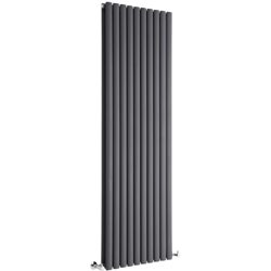 Hudson Reed Revive Radiatore Termoarredo di Design Verticale Moderno - Termosifone con Finitura In Antracite - Design a Colonna - 1780 x 590 x 78mm precio