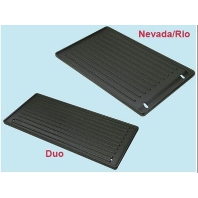 Piastre piastra in ghisa per barbecuea gas grill me modelli duo