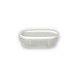 Contenitore Per Alimenti 0. 5L. Ovale Bianco. 1163001 en oferta