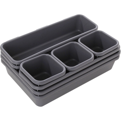 Organizzatore da scrivania creativo Scatola portaoggetti da tavolo Organizzatore multifunzionale per cassetti per il trucco del bagno della cucina precio