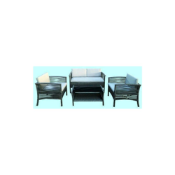 Set rattan chill-out 2poltrone 1divano 1 tavolino arredo giardino esterno características