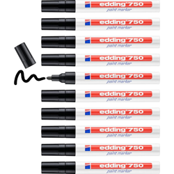 Edding 750 Paint Marker Black (10) en oferta