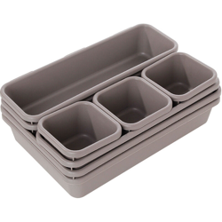 Organizzatore da scrivania creativo Scatola portaoggetti da tavolo Organizzatore multifunzionale per cassetti per il trucco del bagno della cucina en oferta