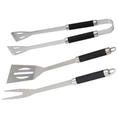 Fraschetti - Set barbecue el gaucho 3 pezzi mister chef pinza forchettone spatola