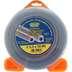 HURRICANE Filo per Decespugliatore: Bimateriale Sezione Quadrata, 100% Nylon con Anima in Polvere di Carbonio, Super Professionale Made in Italy by características