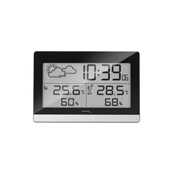 Technoline WS 9255 Nero, Argento - Stazione meteorologica (LR06, Nero, Argento, 144 mm, 96 mm, 38 mm, 40 x 27 x 104 mm) características
