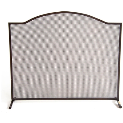 Schermi parascintille a onda trento in ferro battuto cm 60x15x51