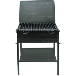 Barbecue edera con coperchio 30X35X58H características