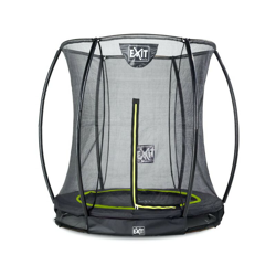 SOLO TRAMPOLINO Tappeto elastico da giardino interrato rotondo 183cm con rete di sicurezza - nero. Sicurezza e qualità características