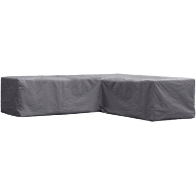 oclsl250 Custodia per Lounge a forma di L di set di 250 cm, Nero, 215 x 215 x 70 cm - Perel Garden