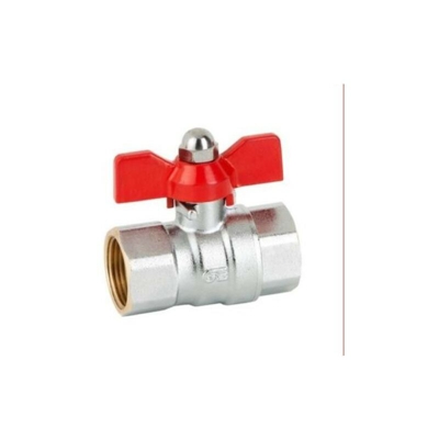 Valvola A Sfera In Ottone Hh 1" Hot Butterfly