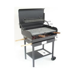 Barbecue a gas con pietra lavica modello everyday ollare alpina in ferro battuto precio