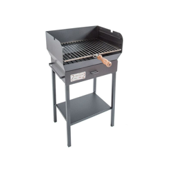 Barbecue a carbone in ferro battuto livorno cm 50x40x92h en oferta