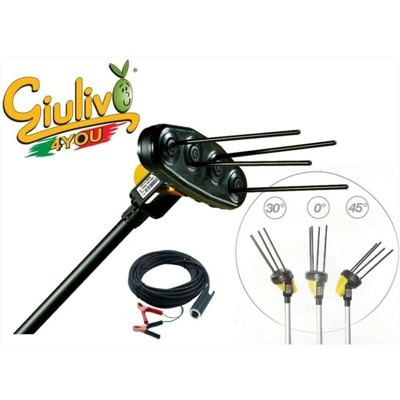 Scuotiolive a Batteria 12 V 2,5 Mt Volpi Giulivo 4YOU