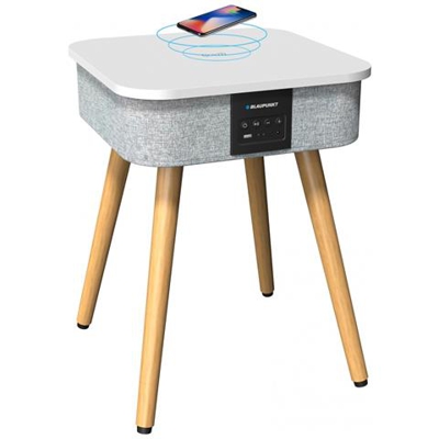 Tavolino Cassa Musicale Bluetooth 20w Induzione - Blaupunkt