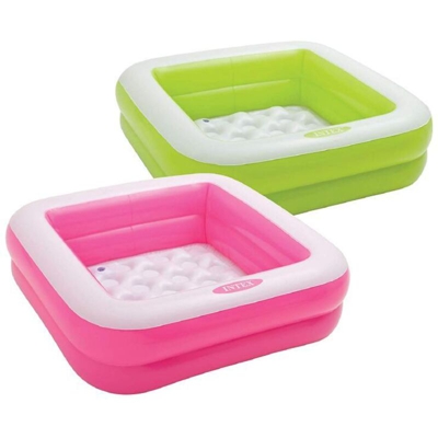 intex 57100 Piscina Baby Rettangolare 86x86x25 cm