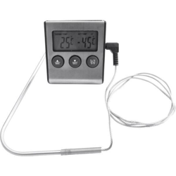 tepro Garten 8565 Termometro per barbecue acciaio inox, Nero precio
