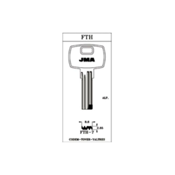 Chiave Alpaca Seg. Per Bastone Fth-7 10 Unità características
