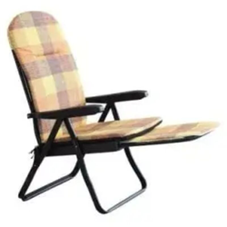 Sdraio Saponetta imbottita con carrello poggiapiedi scorrevole - Metalfar - Tomaino - Rossa en oferta