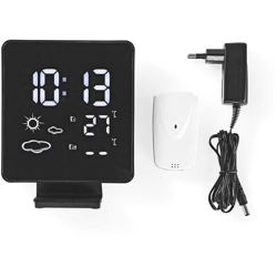 Stazione Meteo Con Sensore Wireless Sveglia Segnale Previsioni Meteo en oferta