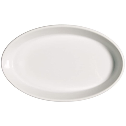 Pirofila Ovale Porcell. Forno Bianco Cm.36 en oferta