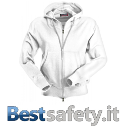 Felpa Donna Fullzip e Cappuccio Payper Maiorca tg.S BIANCO en oferta
