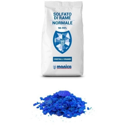 Manica Solfato di Rame in Granuli Grandi - 5 kg