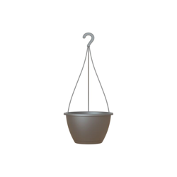 Algarve basket - vaso da appendere - cm 25 x 17 h - Antracite- Artevasi en oferta