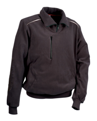 Felpa Cofra Fast in Pile mezza Zip tg.L NERO precio